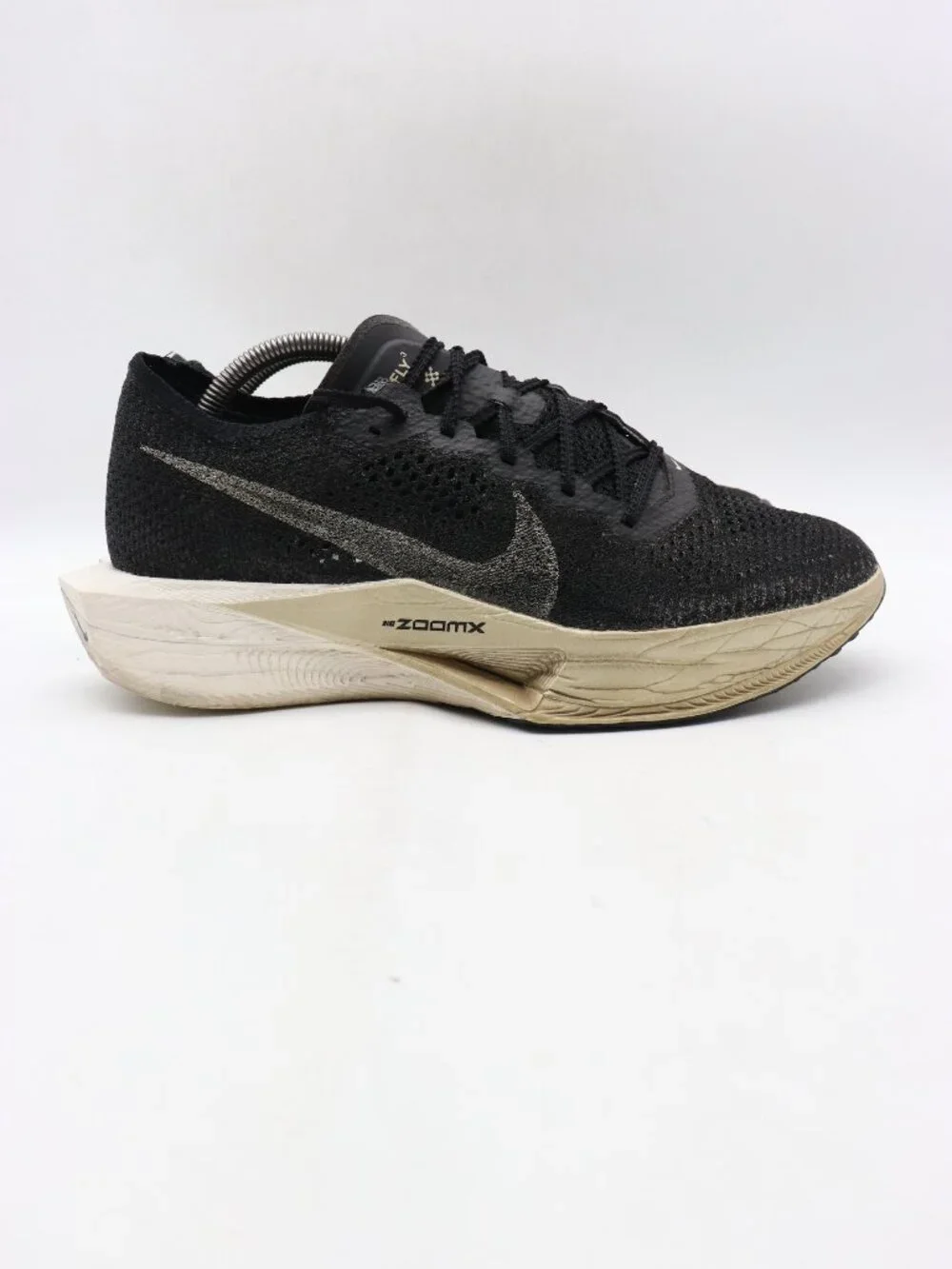 Nike ZoomX Vaporfly Next% 3 FlyKnit Men's Sz 10.5 Running Black/White DV4129-001